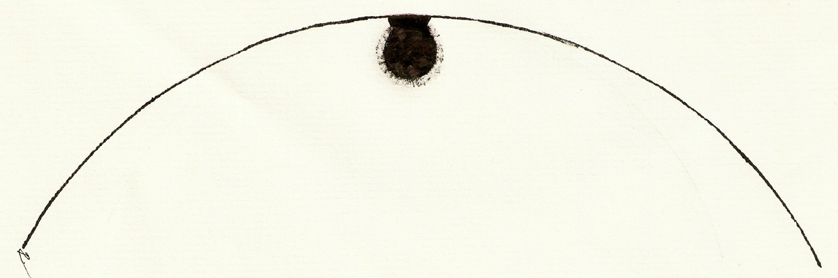 drawing of the black drop drawing of the black drop